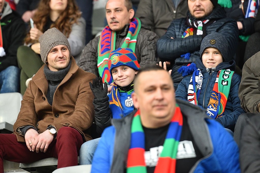 Zobaczcie jak kibicowaliście „Miedziance” na zwycięskim meczu