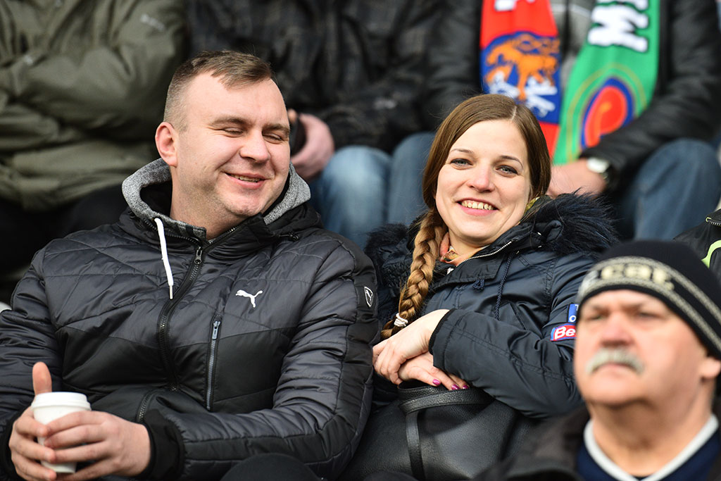 Zobaczcie jak kibicowaliście „Miedziance” na zwycięskim meczu