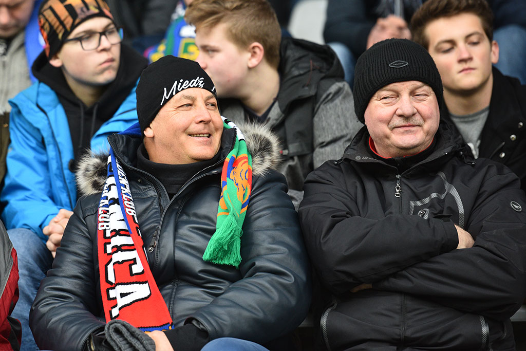 Zobaczcie jak kibicowaliście „Miedziance” na zwycięskim meczu