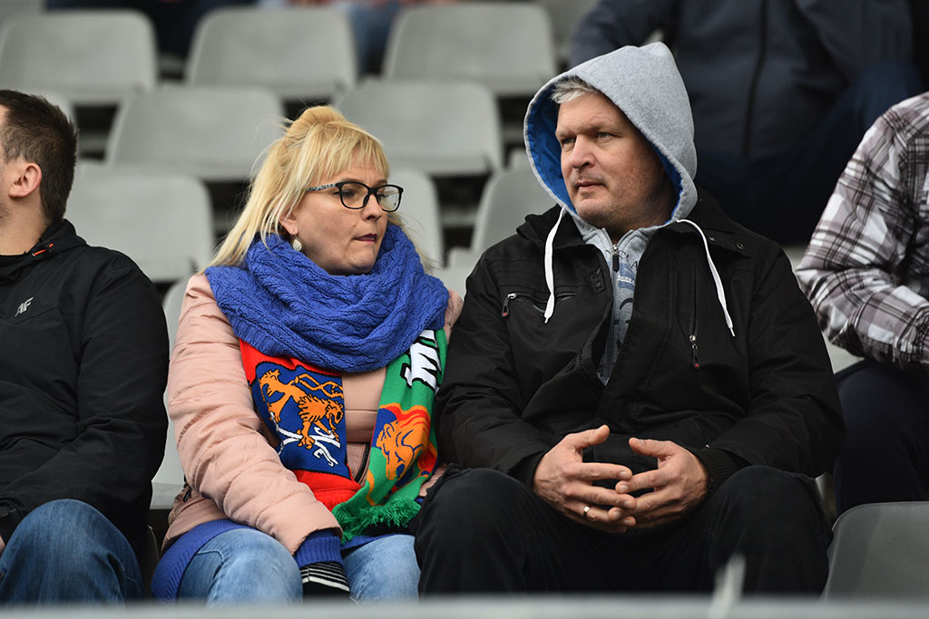 Zobaczcie jak kibicowaliście „Miedziance” na zwycięskim meczu