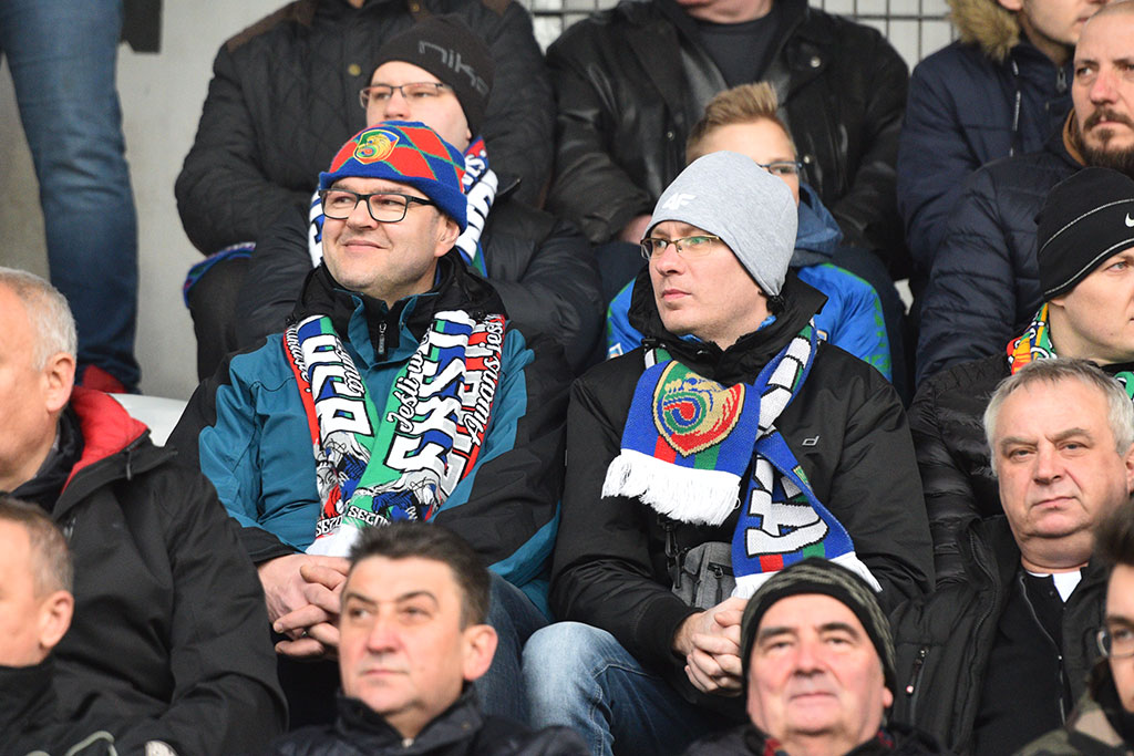 Zobaczcie jak kibicowaliście „Miedziance” na zwycięskim meczu