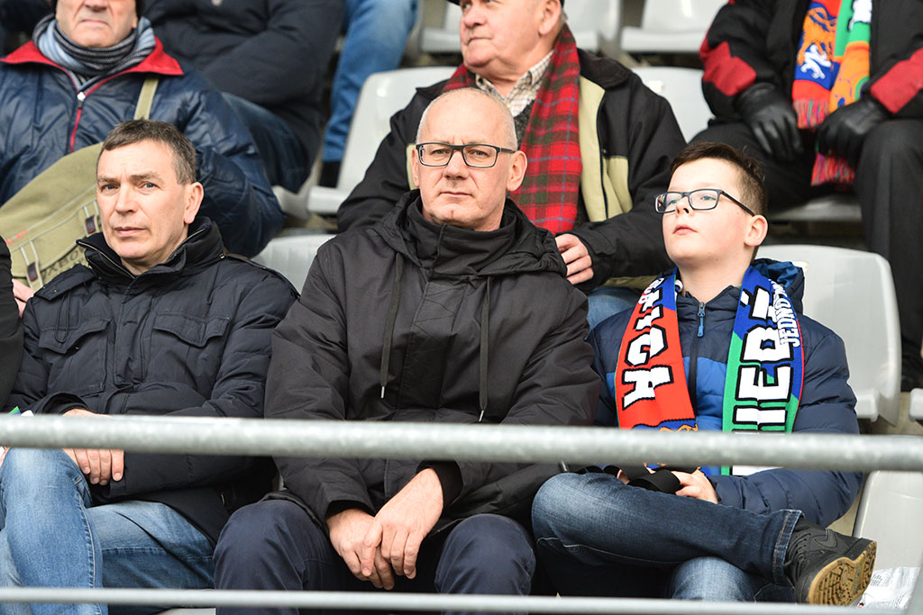 Zobaczcie jak kibicowaliście „Miedziance” na zwycięskim meczu