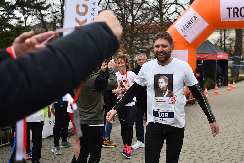 Ciesielska i Bardziński wygrali bieg pamięci Żołnierzy Wyklętych