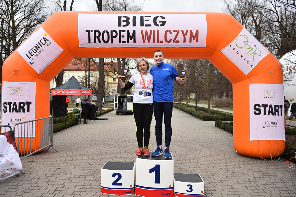 Ciesielska i Bardziński wygrali bieg pamięci Żołnierzy Wyklętych