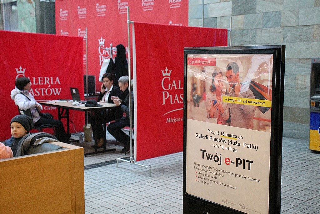 Dziś wspólna akcja urzędu skarbowego i Galerii Piastów