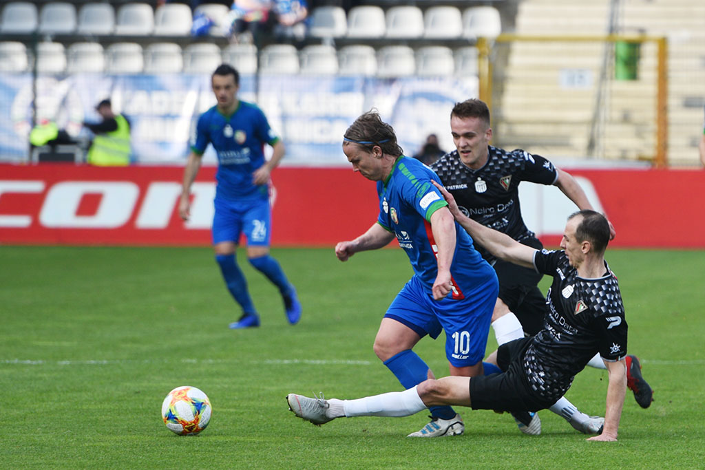 Miedź Legnica - Zagłębie Sosnowiec 0:2 (0:1)