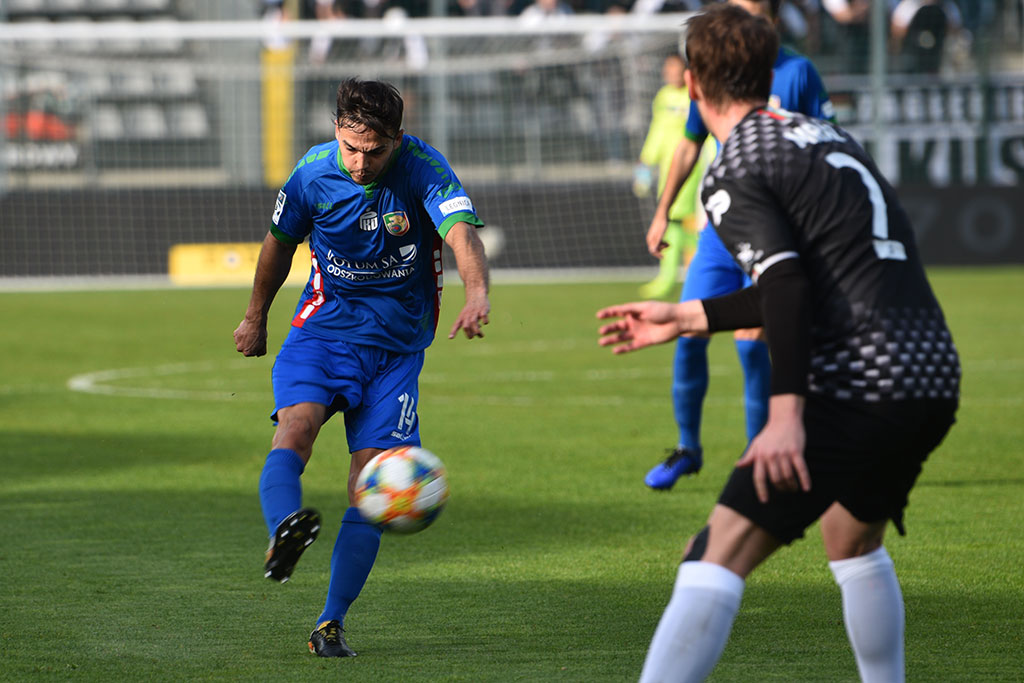 Miedź Legnica - Zagłębie Sosnowiec 0:2 (0:1)