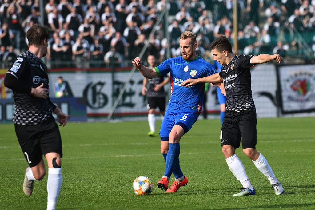 Miedź Legnica - Zagłębie Sosnowiec 0:2 (0:1)