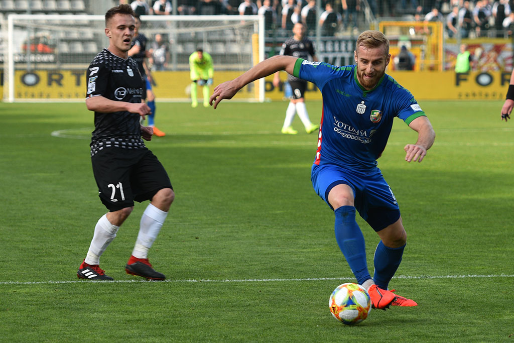 Miedź Legnica - Zagłębie Sosnowiec 0:2 (0:1)
