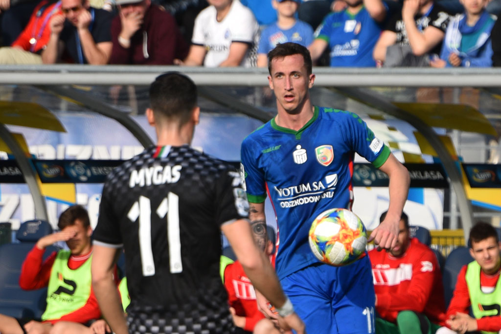 Miedź Legnica - Zagłębie Sosnowiec 0:2 (0:1)