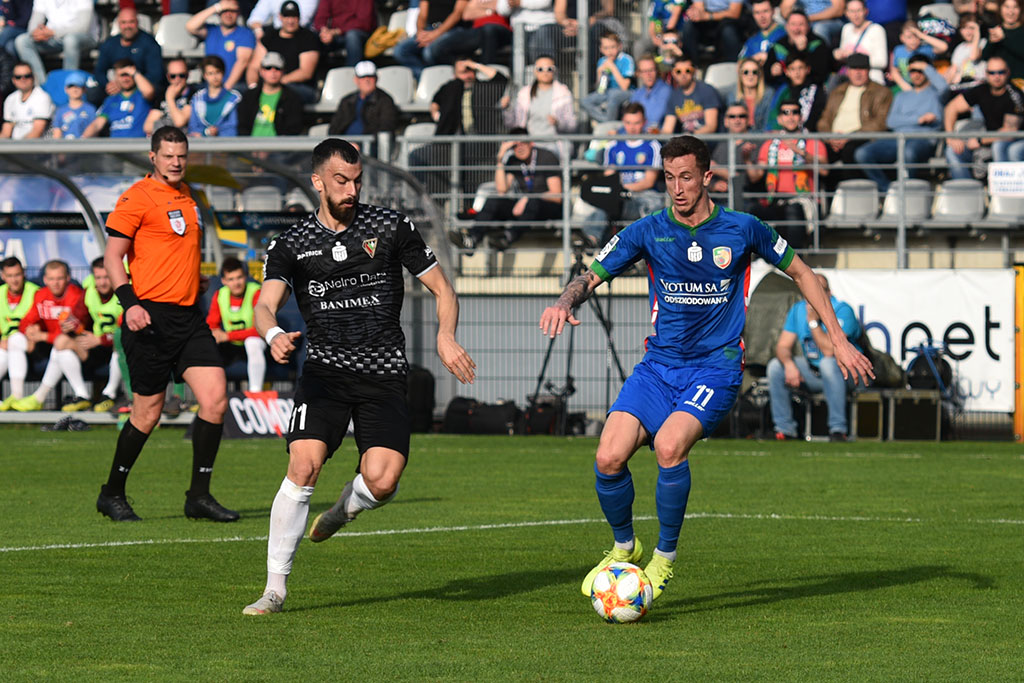 Miedź Legnica - Zagłębie Sosnowiec 0:2 (0:1)