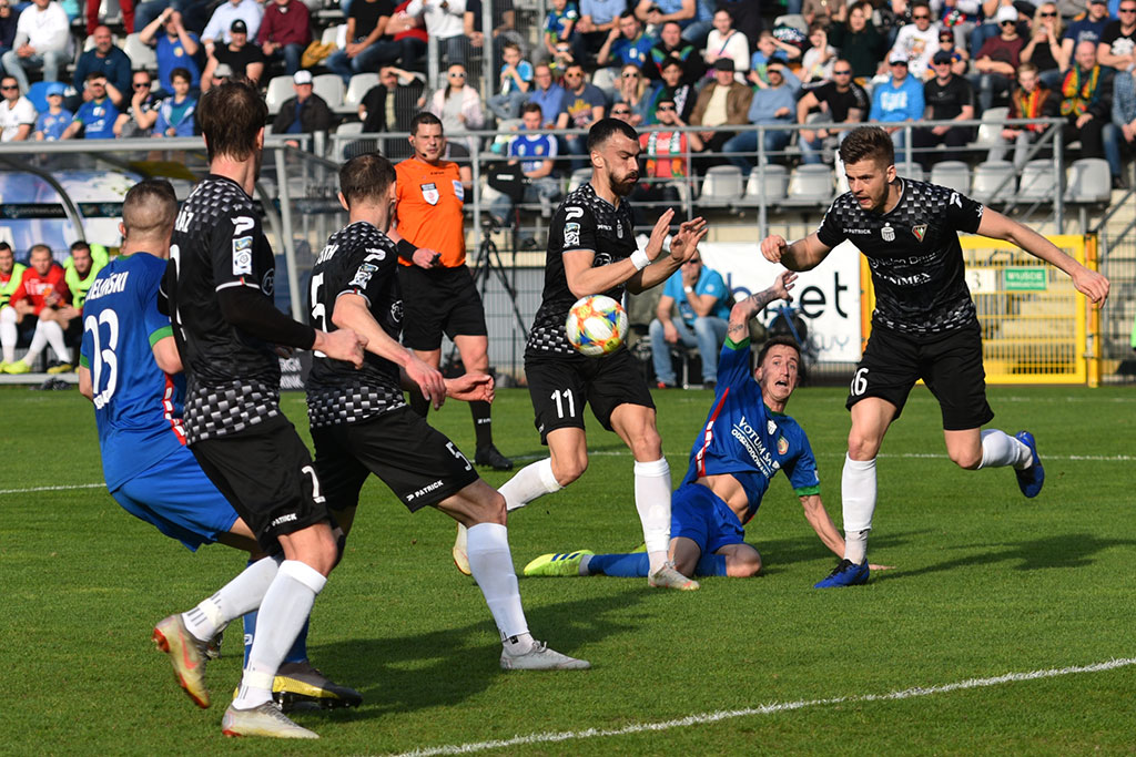 Miedź Legnica - Zagłębie Sosnowiec 0:2 (0:1)