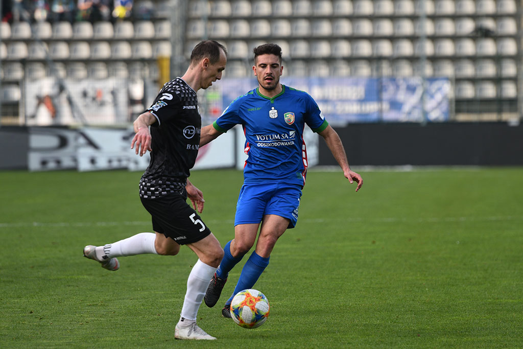 Miedź Legnica - Zagłębie Sosnowiec 0:2 (0:1)