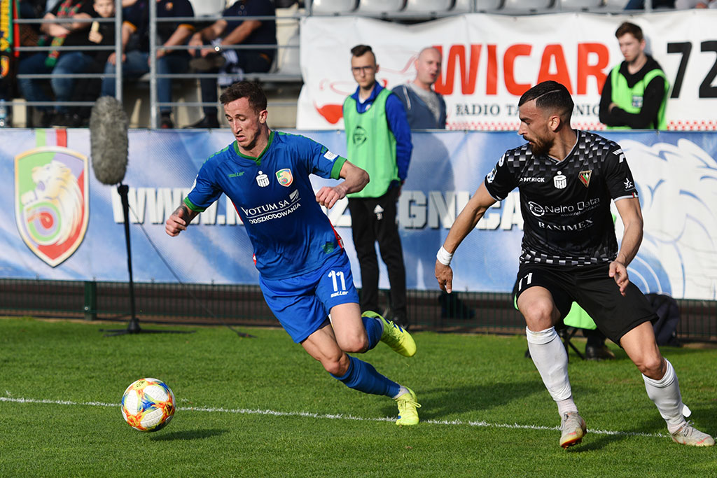 Miedź Legnica - Zagłębie Sosnowiec 0:2 (0:1)