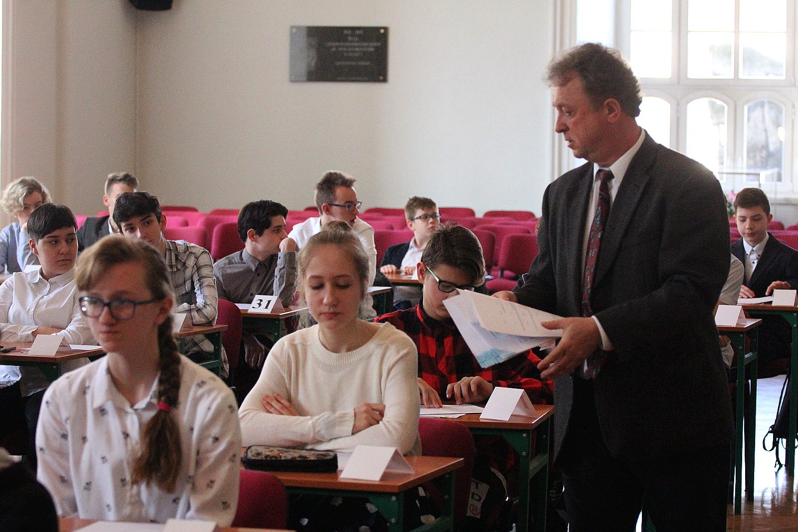 W I LO odbył się IX Legnicki Konkurs Matematyczny      
