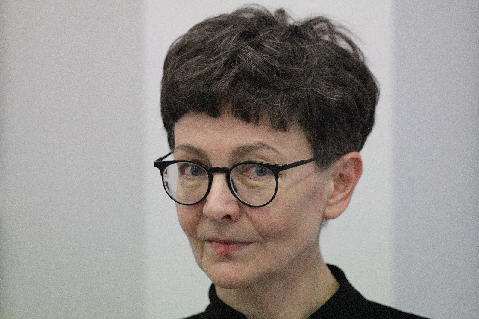 Jelena Połujanowa i Jerzy Rodziewicz w Galerii Ring - finisaż