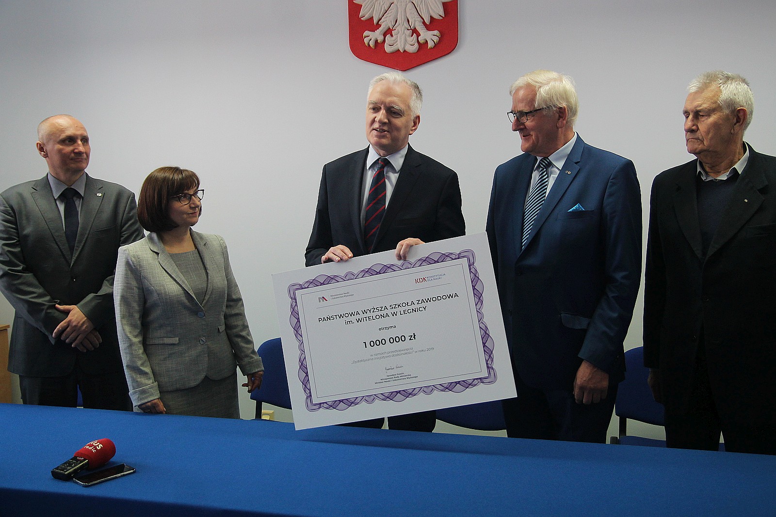 Wicepremier Jarosław Gowin odwiedził Legnicę