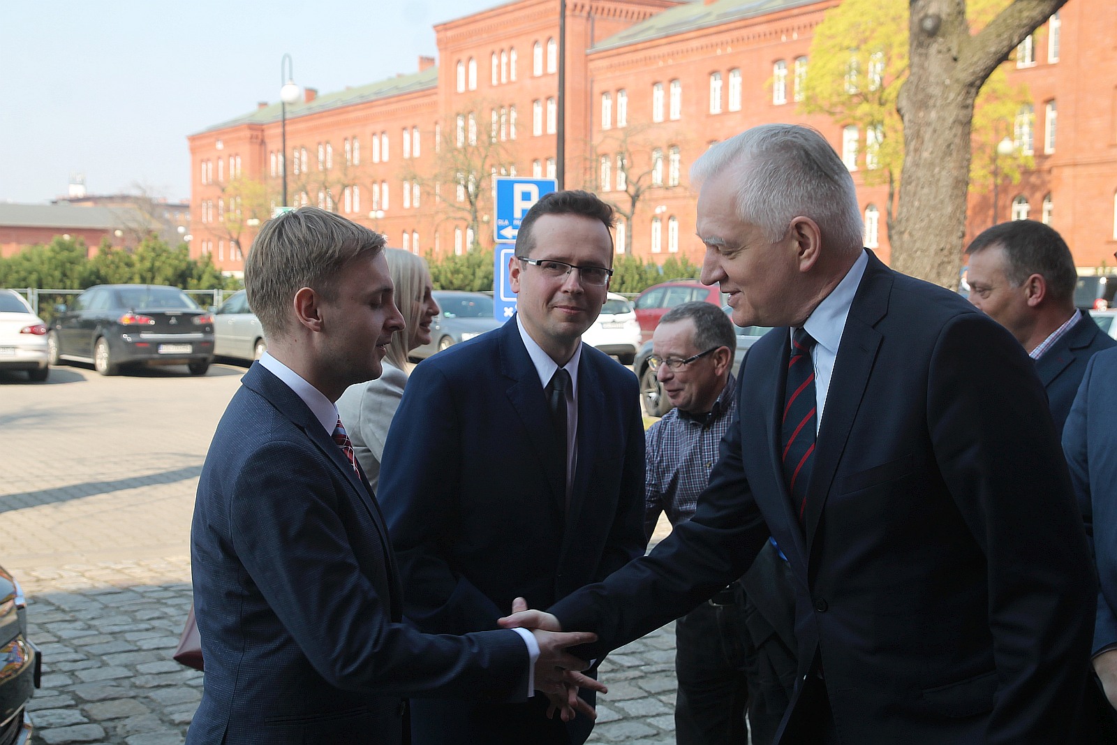 Wicepremier Jarosław Gowin odwiedził Legnicę