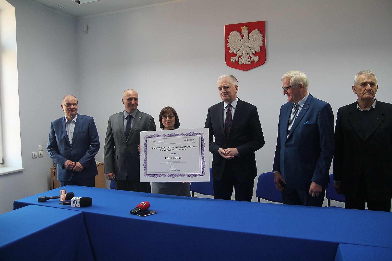 Wicepremier Jarosław Gowin odwiedził Legnicę