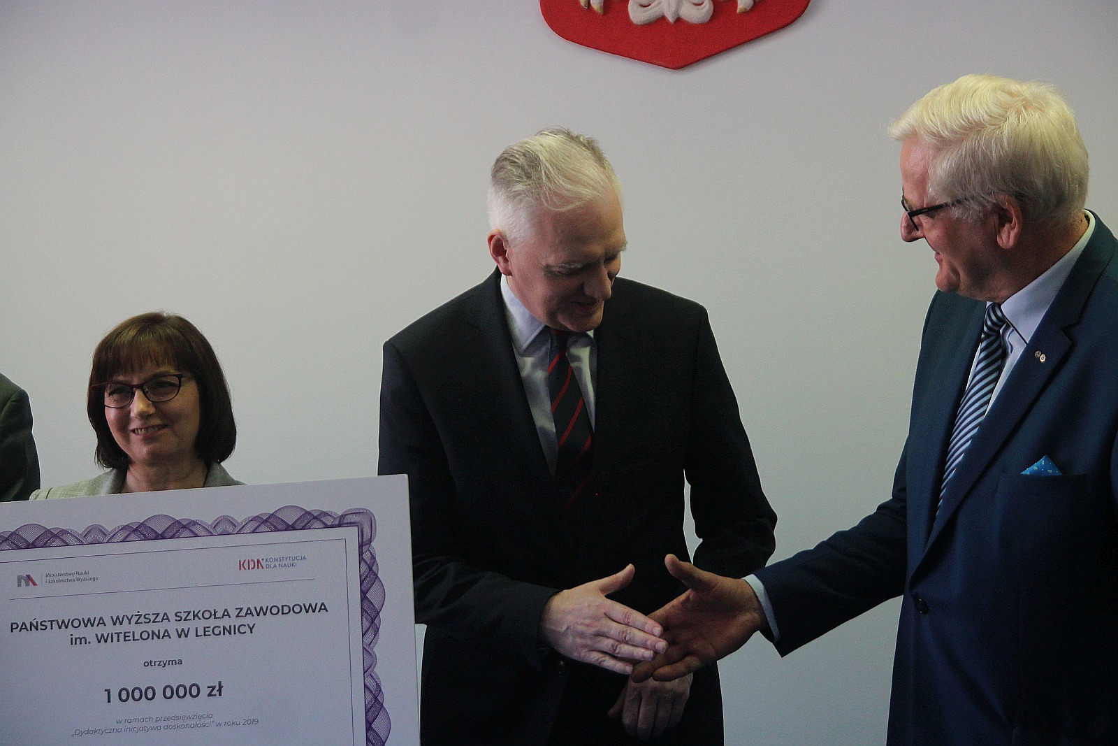 Wicepremier Jarosław Gowin odwiedził Legnicę