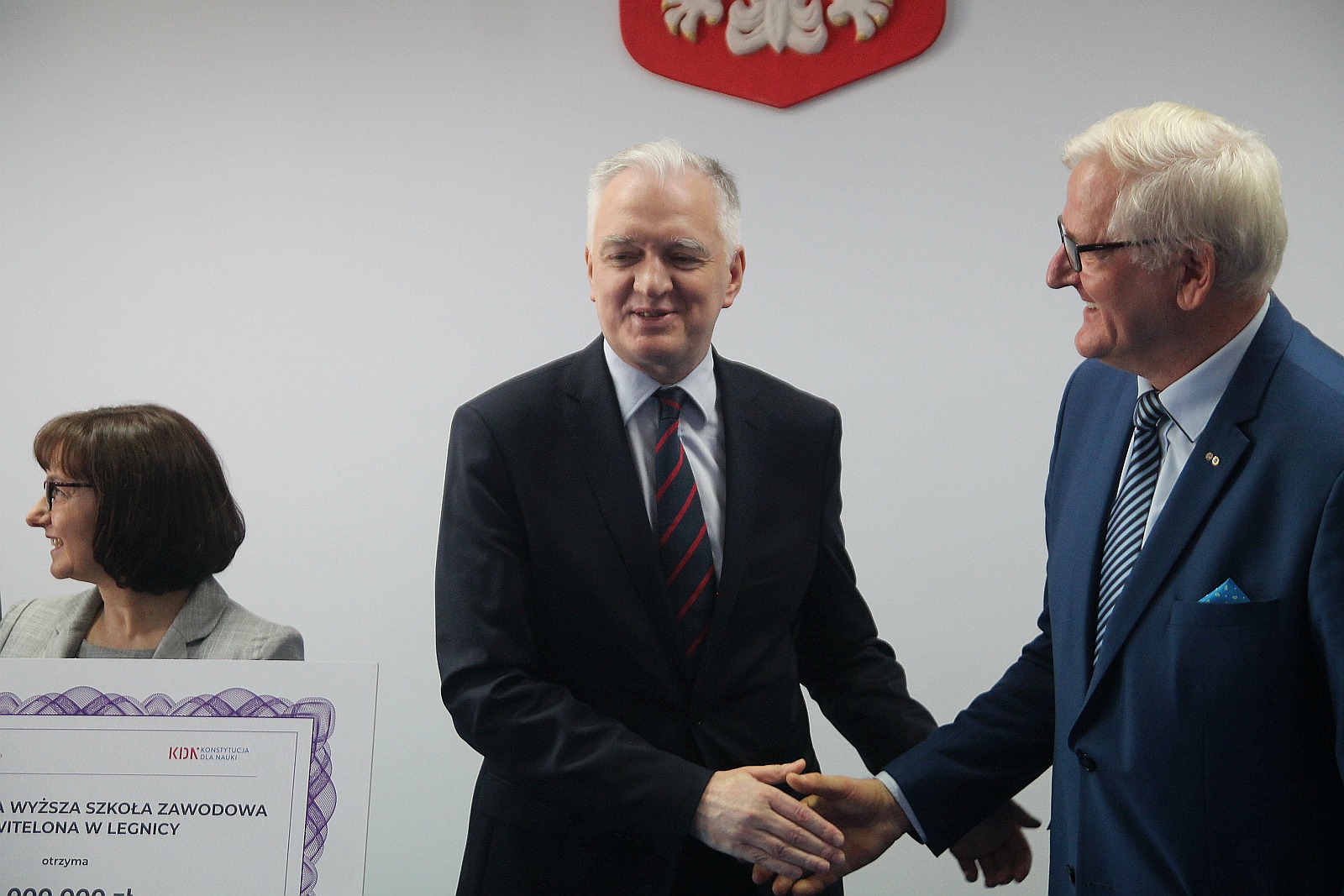 Wicepremier Jarosław Gowin odwiedził Legnicę