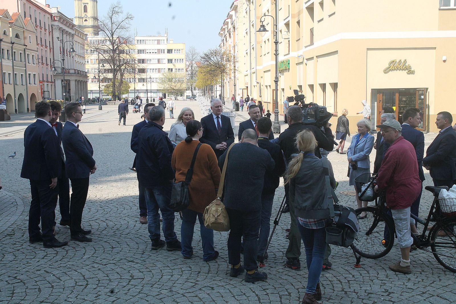 Wicepremier Jarosław Gowin odwiedził Legnicę