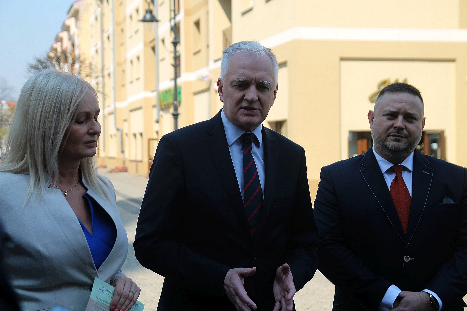 Wicepremier Jarosław Gowin odwiedził Legnicę