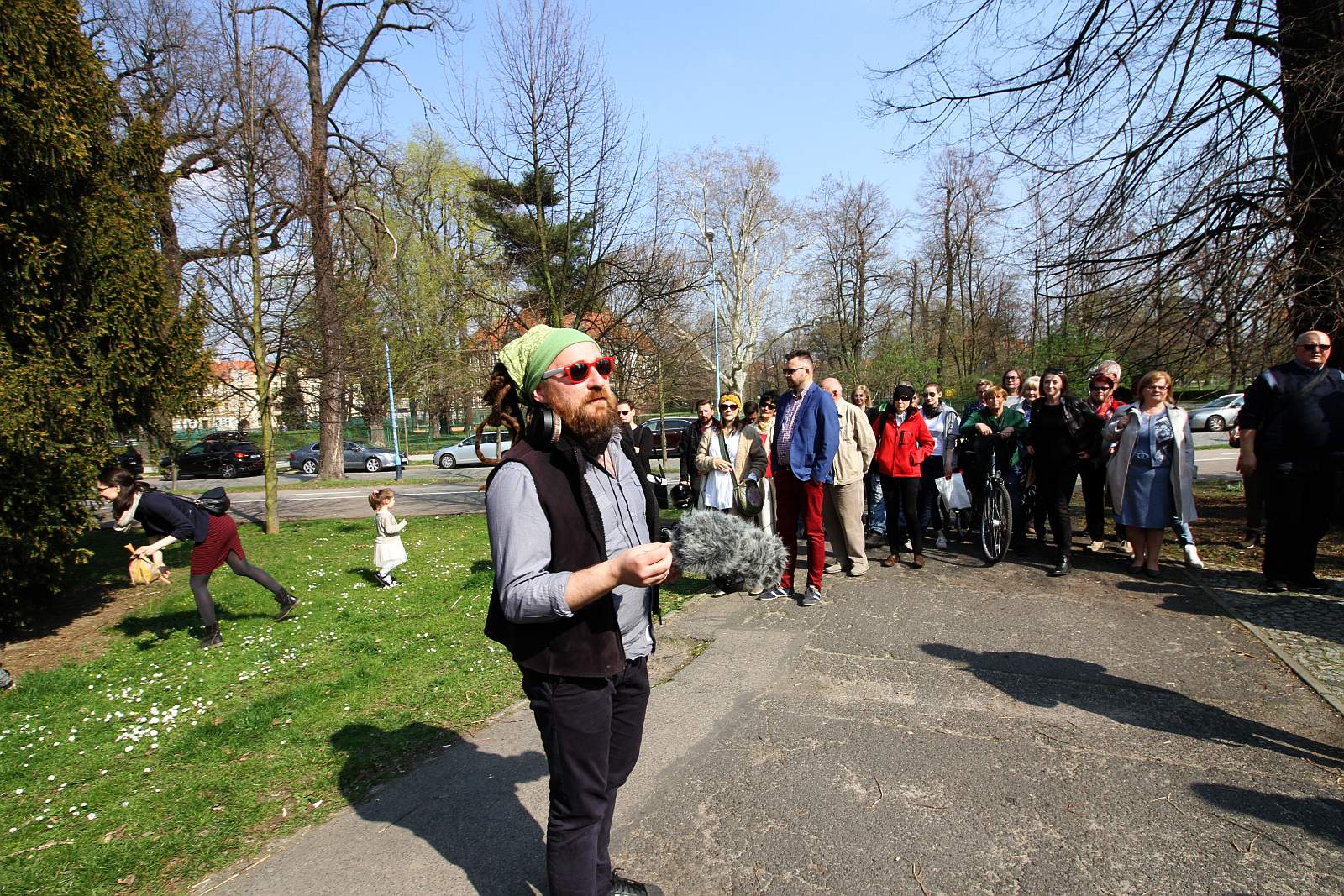 Dźwiękowy spacer po parku z Przemkiem Corso