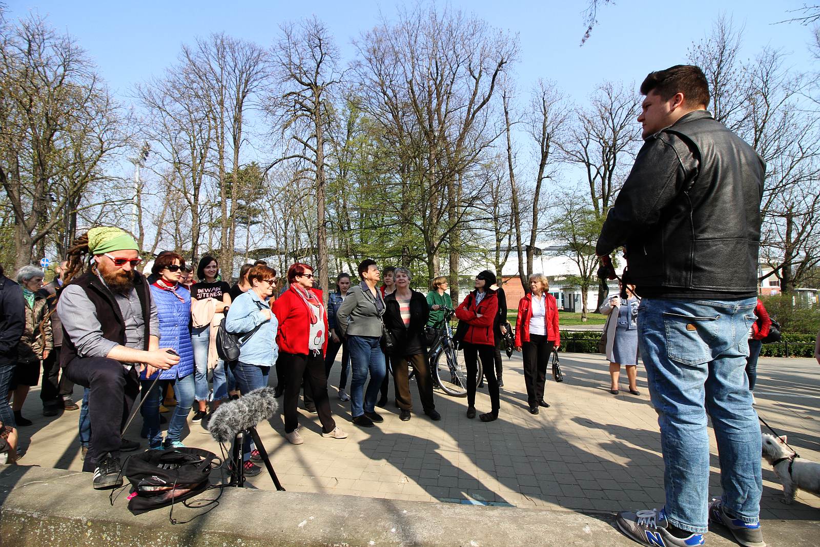 Dźwiękowy spacer po parku z Przemkiem Corso
