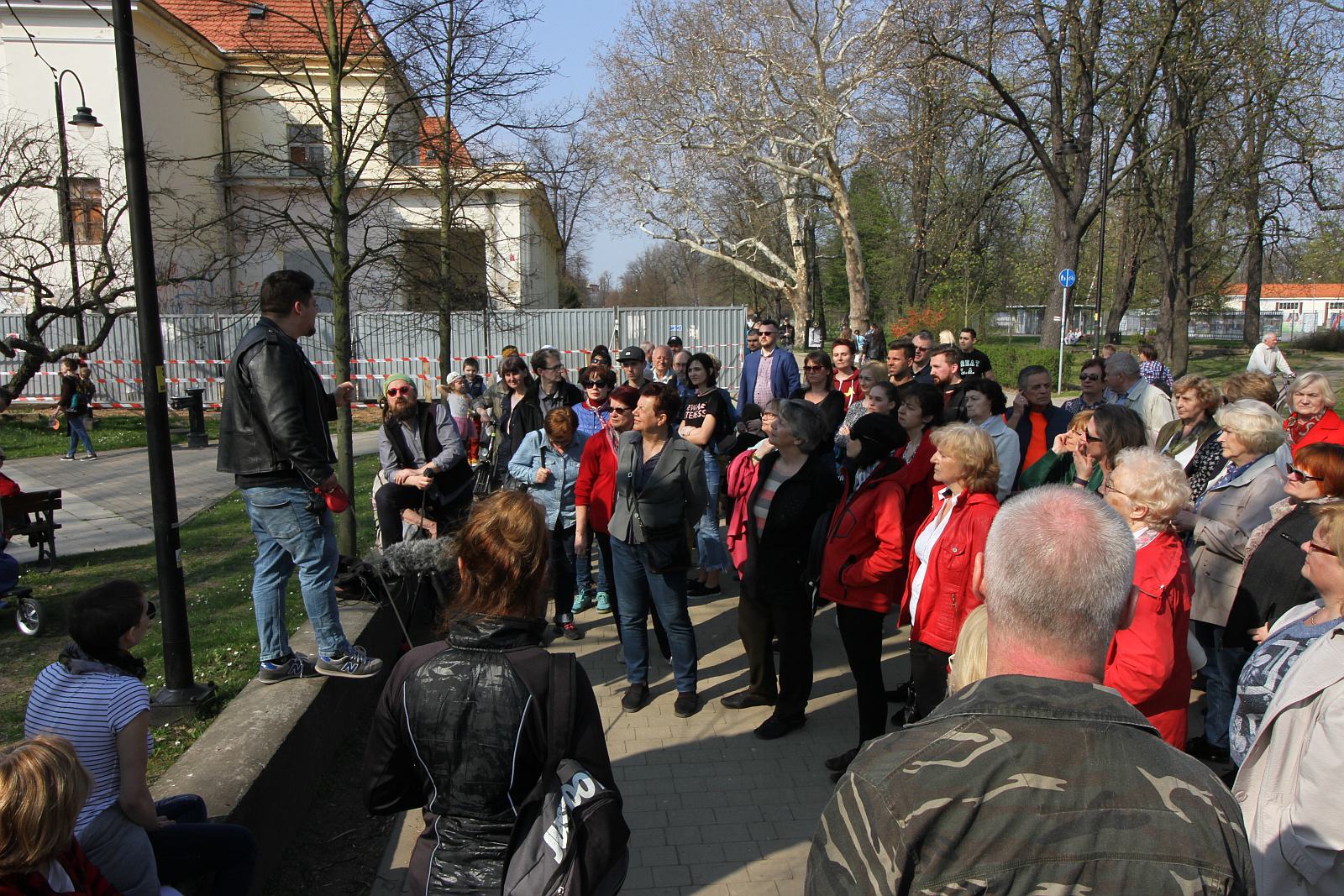 Dźwiękowy spacer po parku z Przemkiem Corso