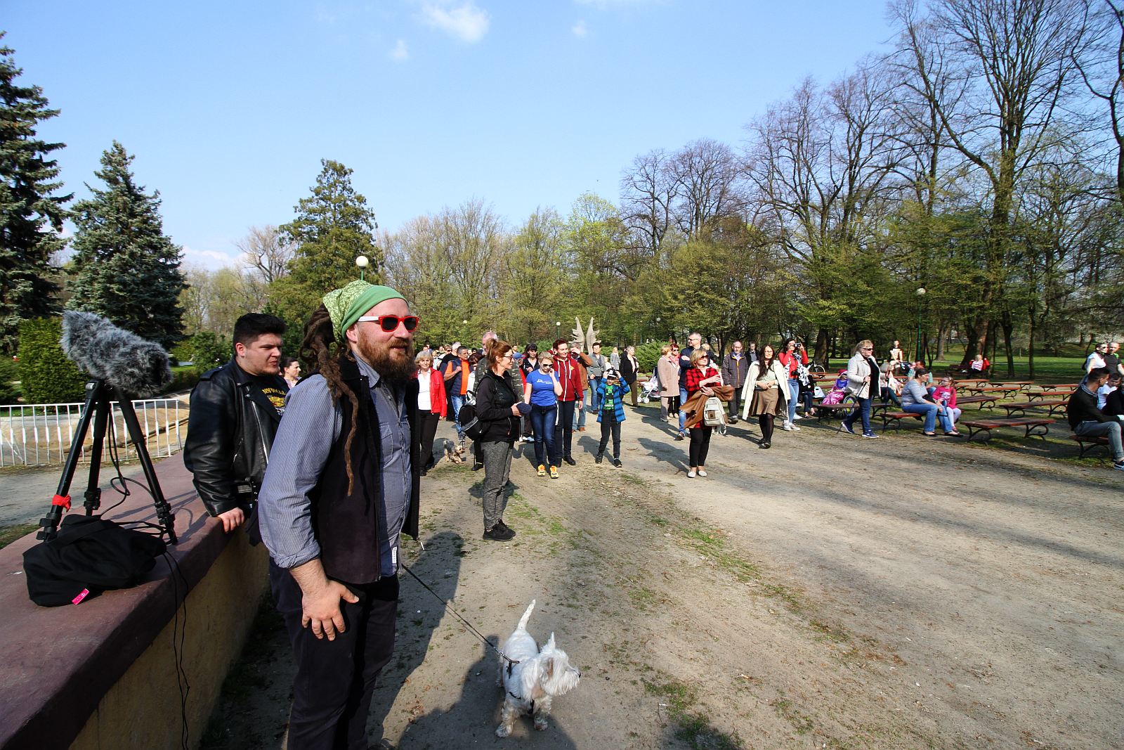 Dźwiękowy spacer po parku z Przemkiem Corso