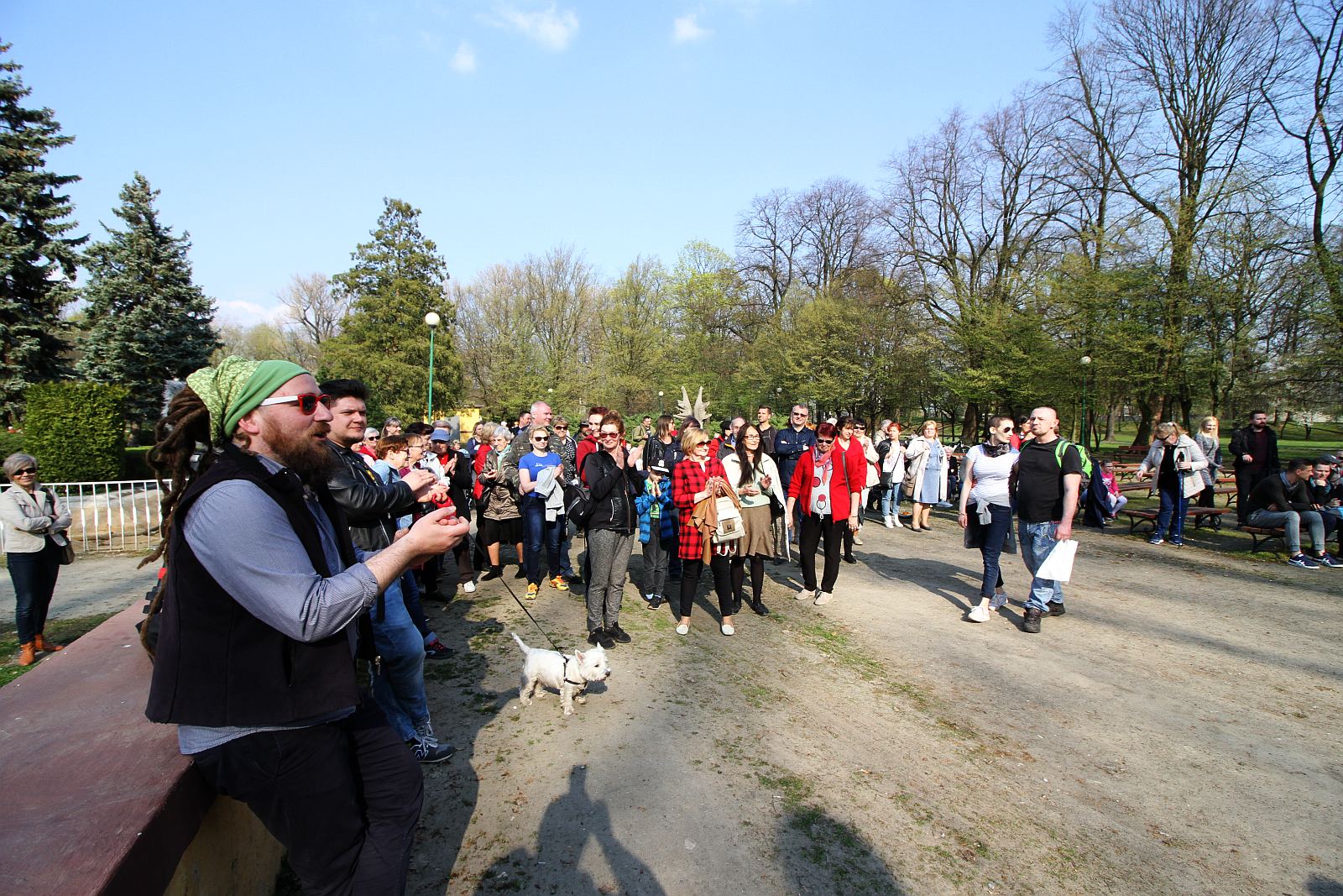 Dźwiękowy spacer po parku z Przemkiem Corso