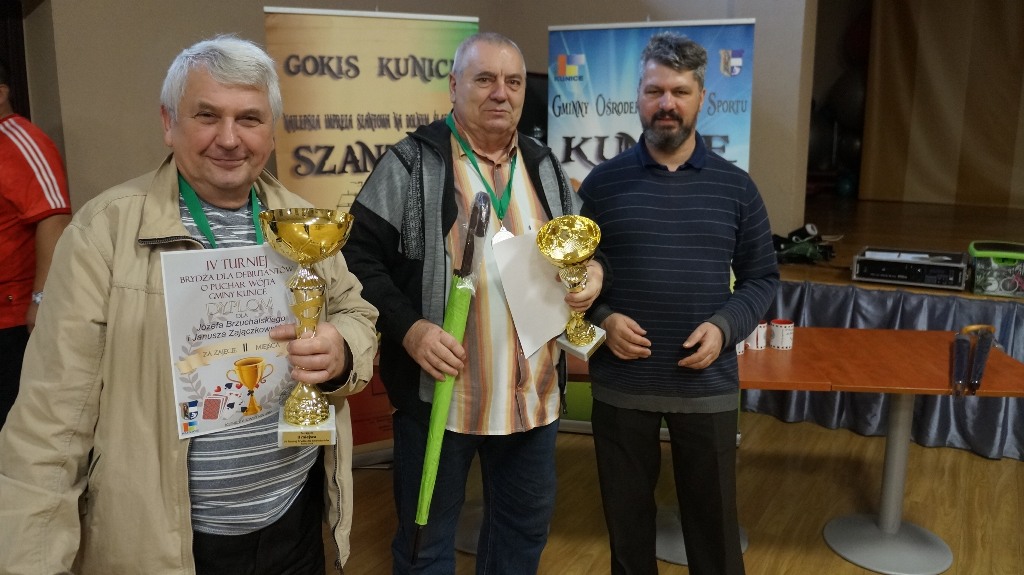Turniej Brydża dla Debiutantów o Puchar Wójta Gminy Kunice