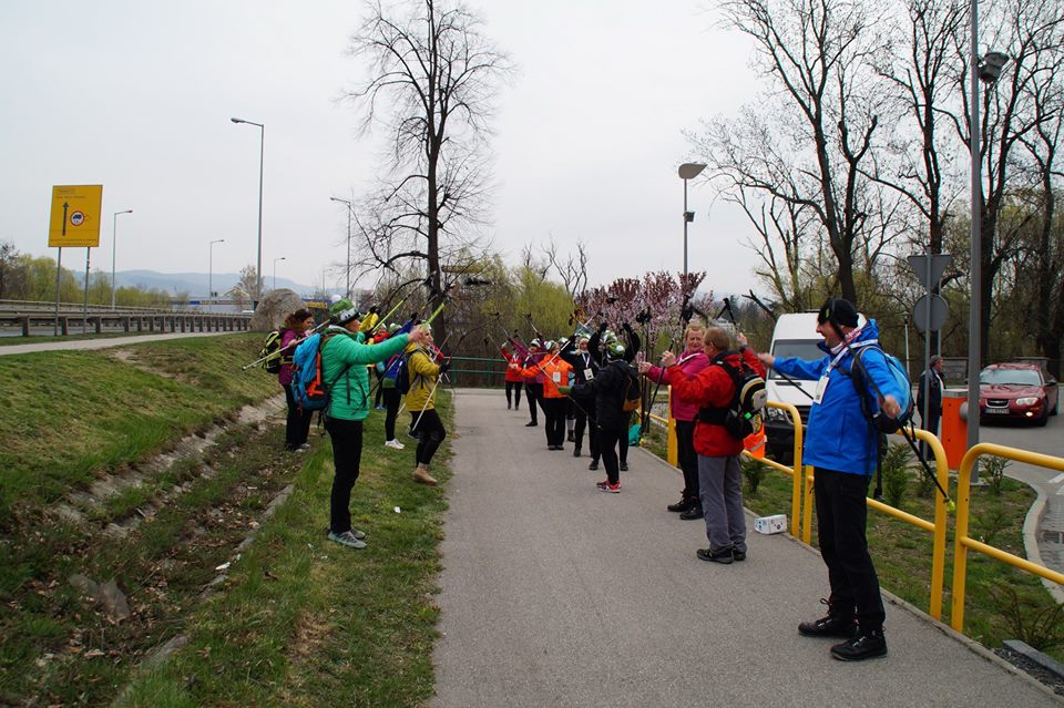 Nordic Walking z Jajem. Drapiki dotarli do Perły Zachodu