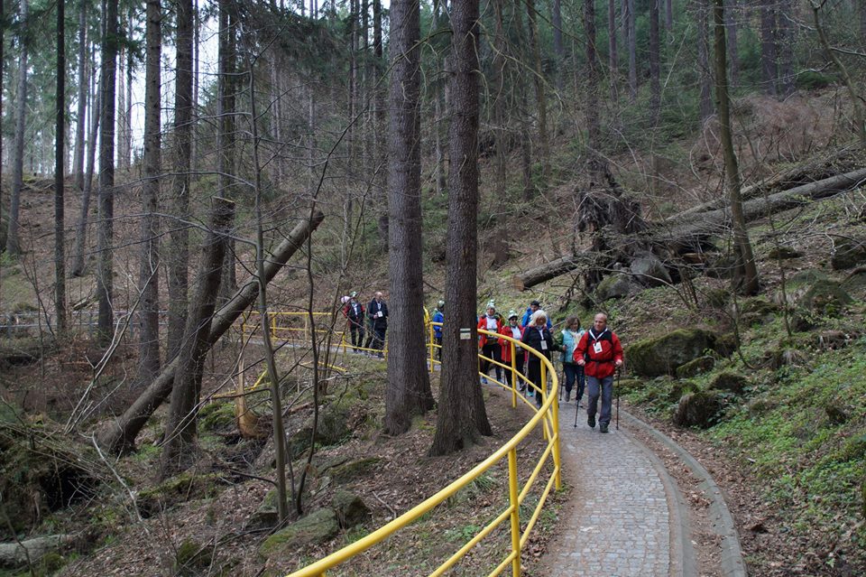 Nordic Walking z Jajem. Drapiki dotarli do Perły Zachodu