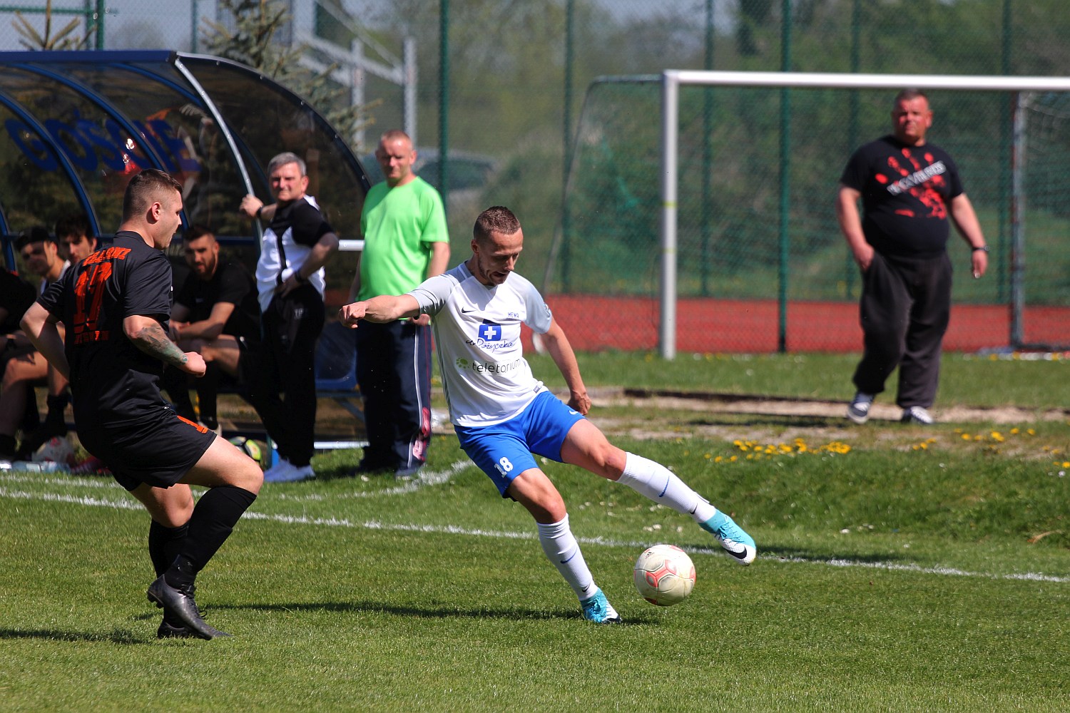 Klasa A: Mewa Kunice - Czarni Dziewień 1:0 (1:0).