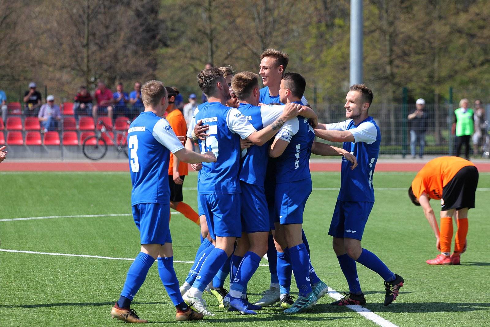 III liga: Miedź II Legnica - Zagłębie II Lubin 1:0 (0:0)