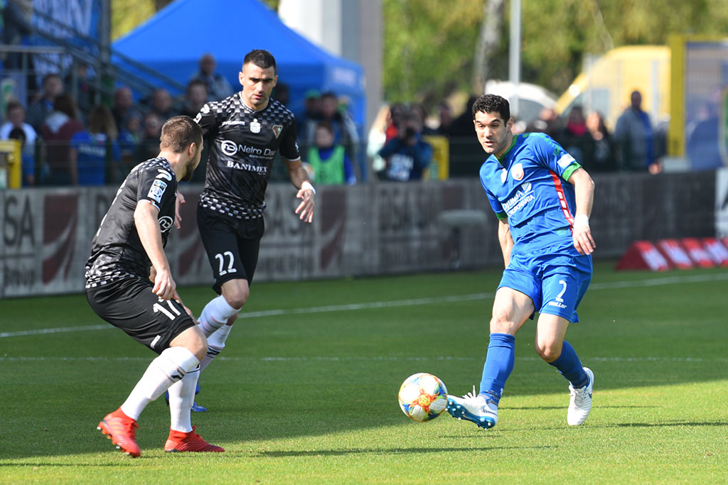 Ekstraklasa: Miedź Legnica - Zagłębie Sosnowiec 2:2 (2:1)