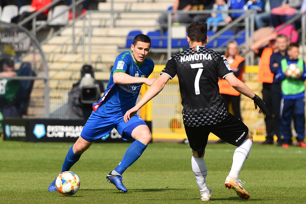 Ekstraklasa: Miedź Legnica - Zagłębie Sosnowiec 2:2 (2:1)