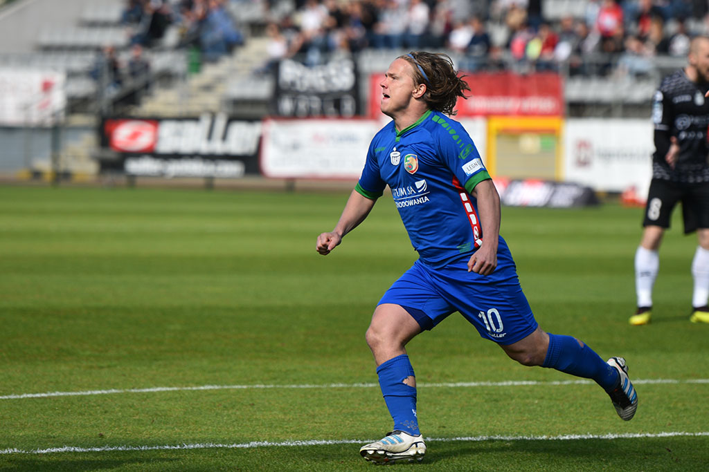 Ekstraklasa: Miedź Legnica - Zagłębie Sosnowiec 2:2 (2:1)