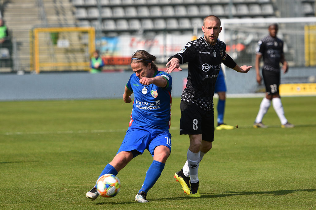 Ekstraklasa: Miedź Legnica - Zagłębie Sosnowiec 2:2 (2:1)