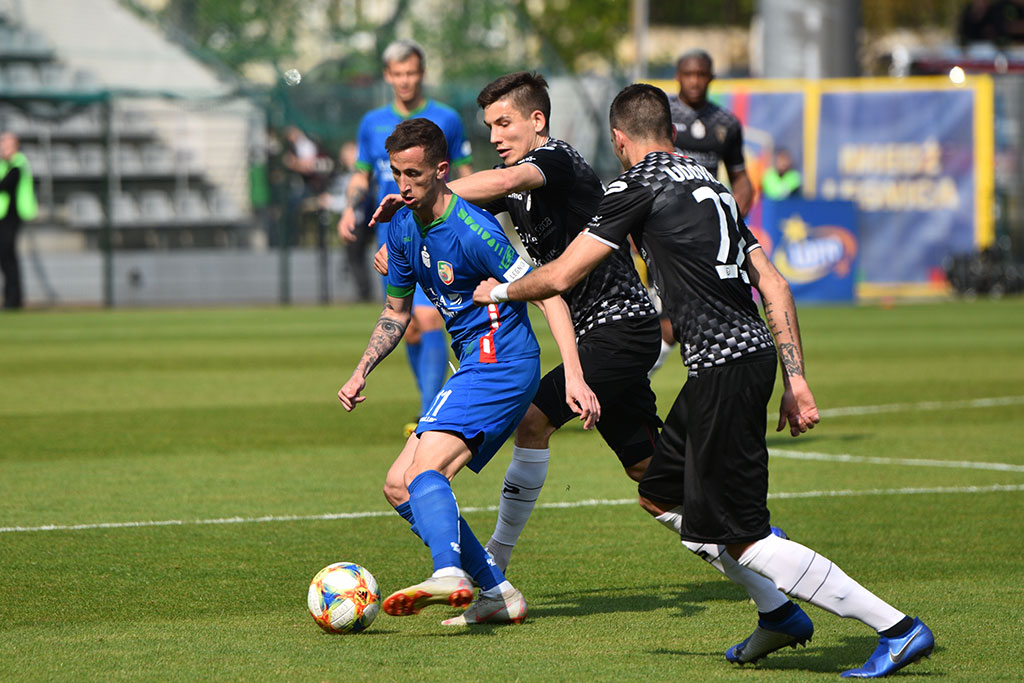 Ekstraklasa: Miedź Legnica - Zagłębie Sosnowiec 2:2 (2:1)