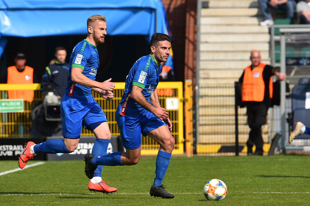 Ekstraklasa: Miedź Legnica - Zagłębie Sosnowiec 2:2 (2:1)