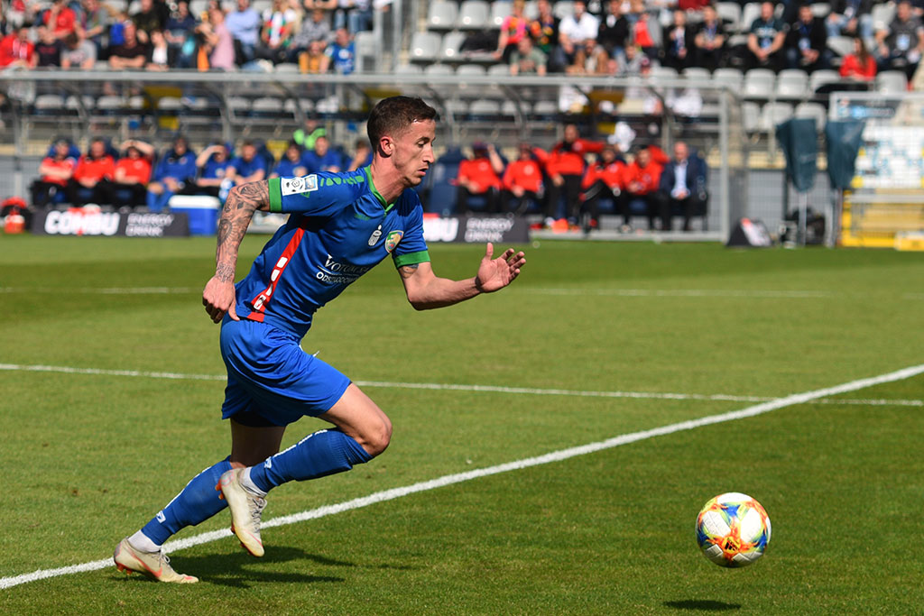 Ekstraklasa: Miedź Legnica - Zagłębie Sosnowiec 2:2 (2:1)