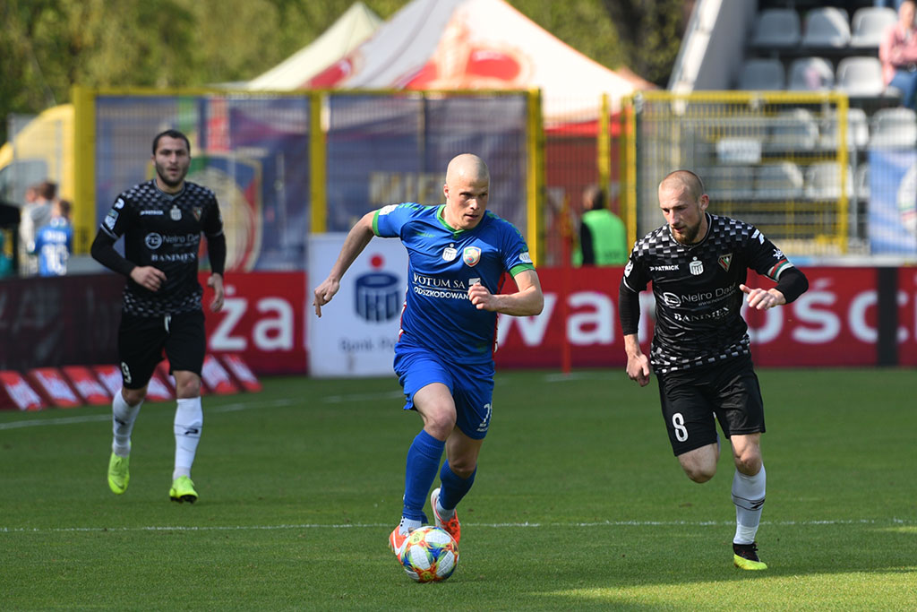 Ekstraklasa: Miedź Legnica - Zagłębie Sosnowiec 2:2 (2:1)