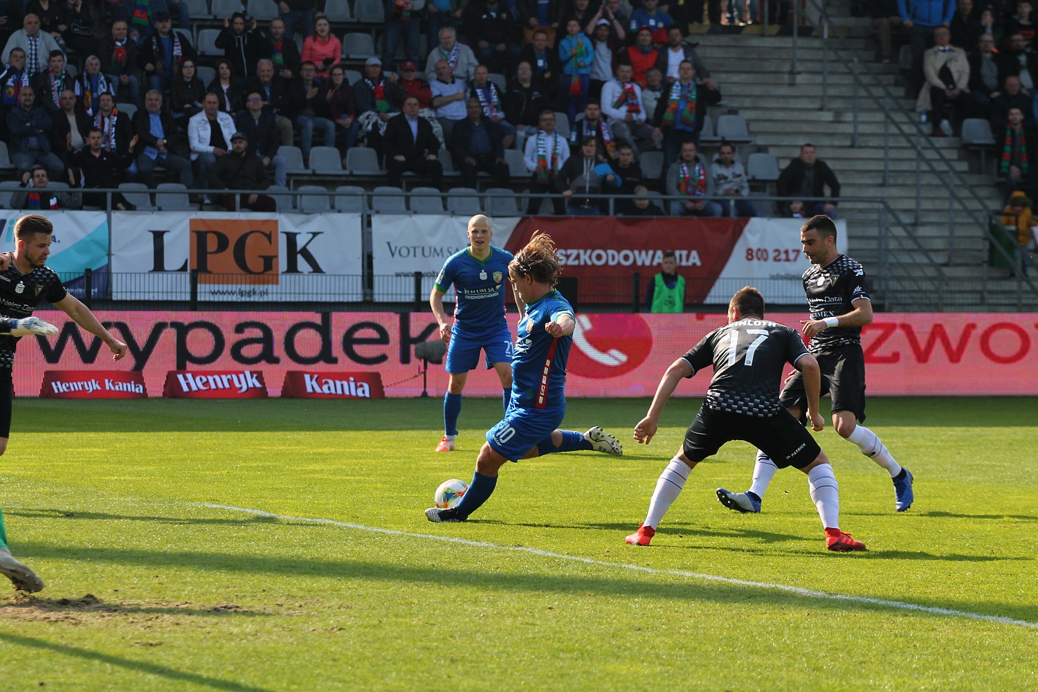 Ekstraklasa: Miedź Legnica - Zagłębie Sosnowiec 2:2 (2:1)