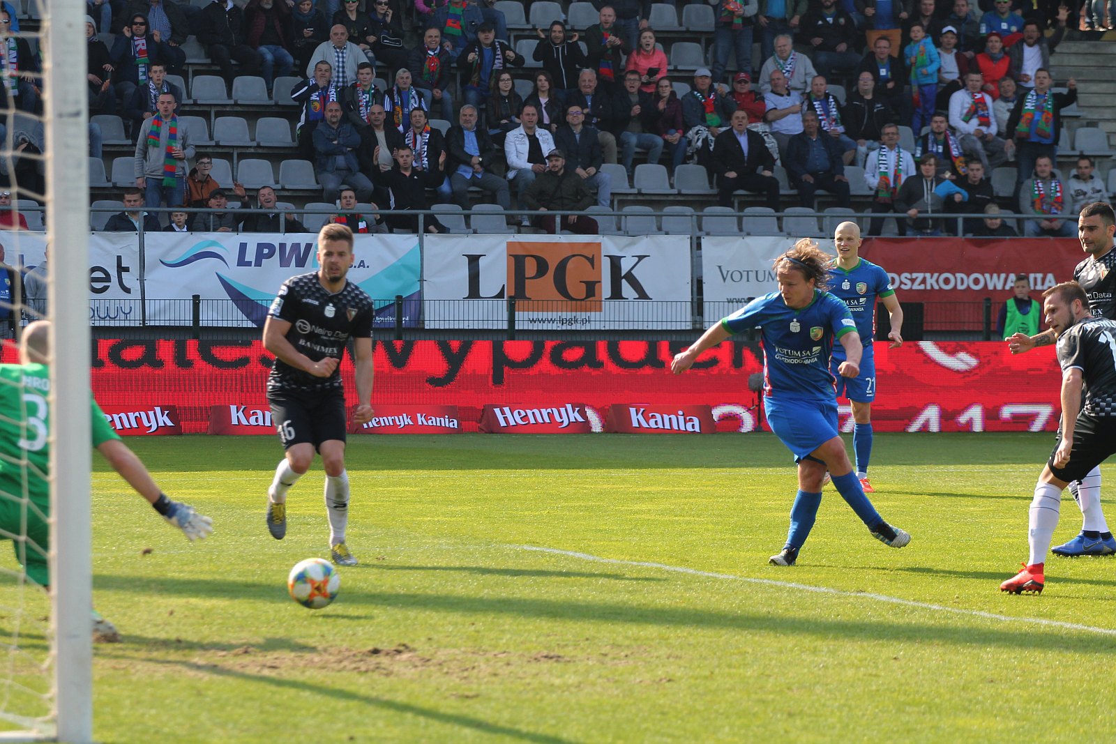 Ekstraklasa: Miedź Legnica - Zagłębie Sosnowiec 2:2 (2:1)