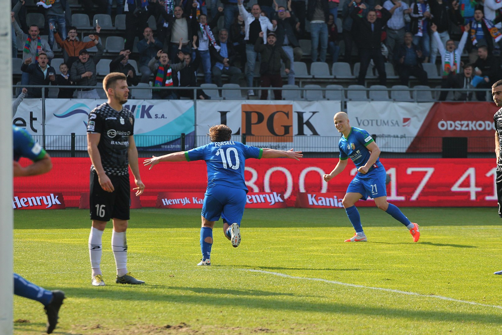 Ekstraklasa: Miedź Legnica - Zagłębie Sosnowiec 2:2 (2:1)