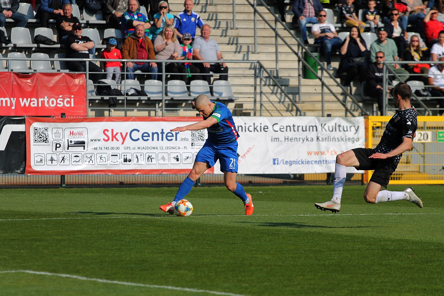 Ekstraklasa: Miedź Legnica - Zagłębie Sosnowiec 2:2 (2:1)