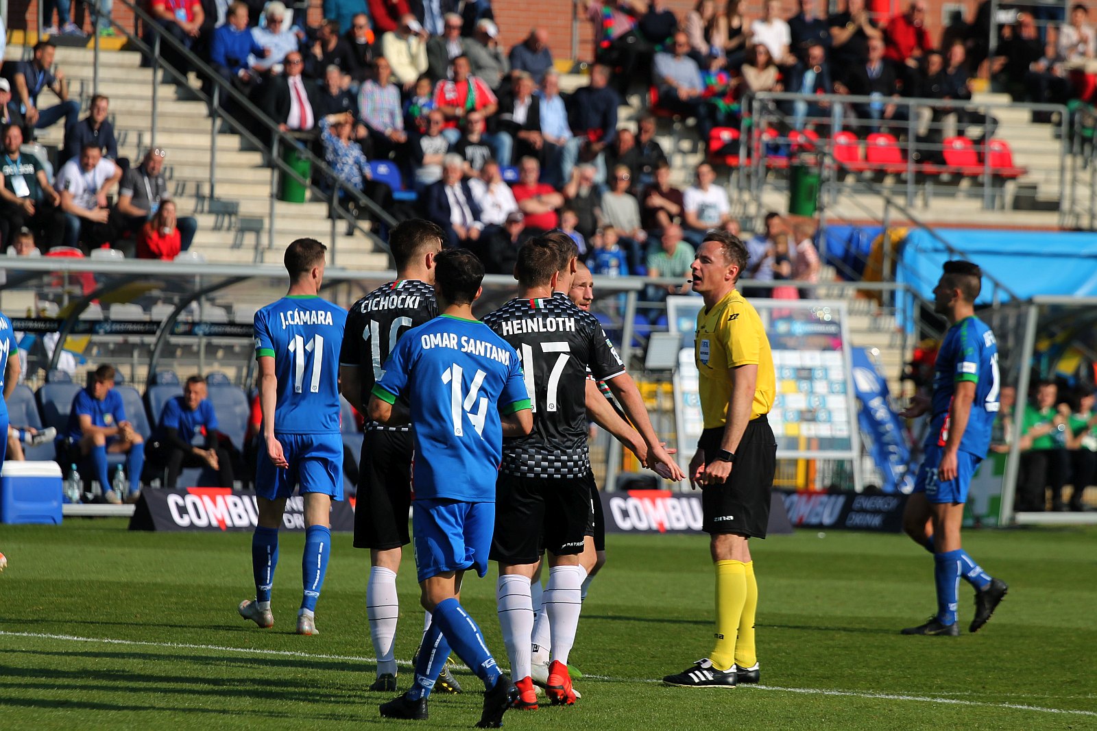 Ekstraklasa: Miedź Legnica - Zagłębie Sosnowiec 2:2 (2:1)